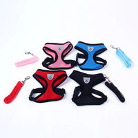 Puppy & Cat Vest Harness With Leash Breathable