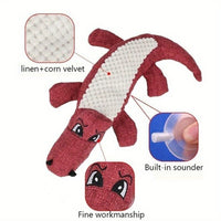 Plush Pet Toy Crocodile