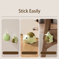 Catnip Cat Wall Stick-on Ball Toy Scratchers Treats Healthy