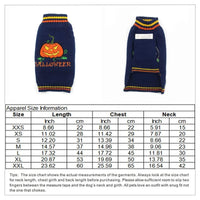 Halloween Dog Clothes Autumn Winter