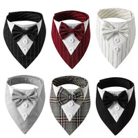 Tuxedo Bow Ties Pet Saliva