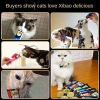 Xibao cat strips snacks into canned