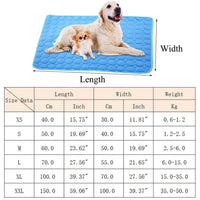 Dog Mat Cooling Summer Pad Mat