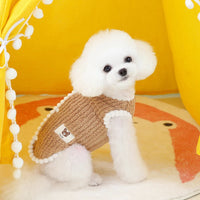 S-XXL Dog Clothes Winter Warm