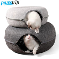 Donut Cat Bed for 2 Cute baby