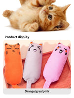 Catnip Toys Cute Thumb Plush Pillow