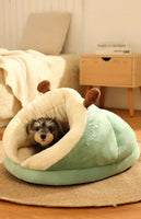 Soft Dog Bed Sofa Warm Plush Pet Kennel