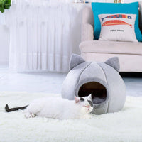 Pet Tent Cave Bed for Cats & Dogs Self-Warming