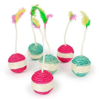 Cat Toy Sisal Scratching Ball