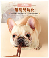 400g Dog Snack Beef Strips Teeth Training