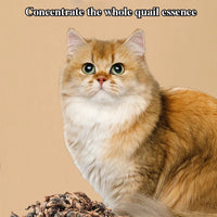 Quail freeze dried cat snacks