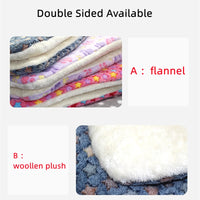 Flannel Pet Bed Thicken Sleeping Mat