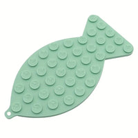 Interactive Fish Shaped Lick Mat