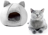 Pet Tent Cave Bed for Cats & Dogs Self-Warming