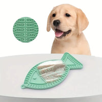 Interactive Fish Shaped Lick Mat