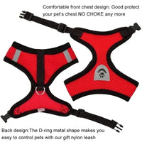 Puppy & Cat Vest Harness With Leash Breathable