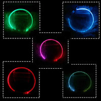 Led Pet Collar Luminous Usb 3 Modes Led Light