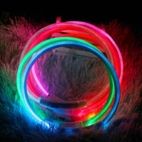 Led Pet Collar Luminous Usb 3 Modes Led Light